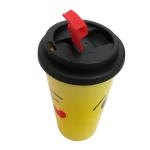 Vasorbito plástico 600ml diseño caritas 16x9cm - Imagen 3