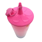 Vasorbito plástico y figura de silicona 600ml 16x9cm - Imagen 2