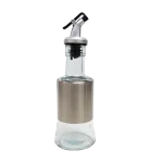 Aceitera vinagrera vidrio 250 ml 19,5x6,5cm