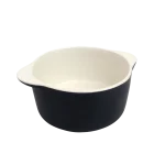 Tazón sopero loza c/asa color 600ml 13x7cm