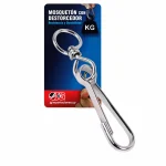 Mosquetón J&G c/destorcedor 12 cm