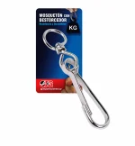 Mosquetón J&G c/destorcedor 12 cm