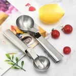 Cuchara para helado acero inoxidable con pulsador 19x5,5cm diám. - Imagen 6
