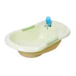 Bañito grande bebé con espacio jabón y shampoo 80x45x20cm - Imagen 4