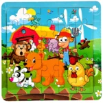 Rompecabezas didáctico madera 25 piezas