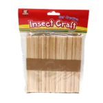 Palitos helado madera multiuso x 50 unidades 11cm largo