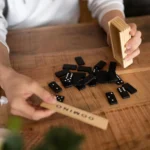 Juego Dominó en caja madera 28 piezas - Imagen 4