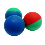 Pelota goma 2 colores 6cm diámetro