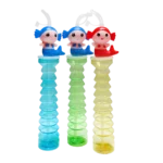 Vasorbito alto plástico infantil 600ml sirenas
