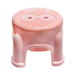 Banco infantil lechuza redondo 4 patas 24cm diám x 20 cm alto