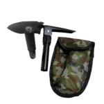 Pala para camping con brújula, destapador en estuche 30x26,5cm - Imagen 2