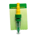 Puntero para manguera jardín con valvula de control de riego 15cm largo