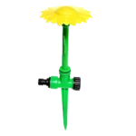 Regador flor para jardín con estaca plástico 34x10cm
