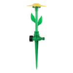Regador flor para jardín con estaca plástico 34x10cm - Imagen 2