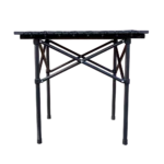 Mesa camping plegable aluminio y plástico 50x50x53cm - Imagen 5