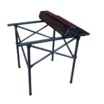 Mesa camping plegable aluminio y plástico 50x50x53cm - Imagen 7