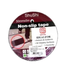 Cinta antideslizante adhesiva negra 5cmx5M - Imagen 3