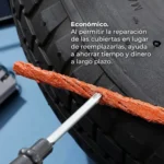 Kit reparación pinchazos cubiertas 6 piezas - Imagen 3