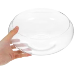 Florero centro mesa redondo vidrio 1900 ml 25x20x10cm - Imagen 3