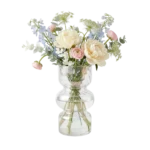 Florero vidrio 900ml 9x 18cm - Imagen 2