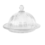 Caramelera vidrio c/tapa 10x 14,5cm - Imagen 3