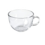 Taza vidrio 400ml x 3 unidades 10,5diámx 8cm - Imagen 2