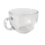 Taza vidrio 400ml x 3 unidades 10,5diámx 8cm - Imagen 4