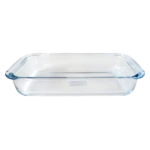 Fuente de vidrio rectangular 15x26x4,5cm - Imagen 3