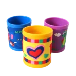 Taza plástico 3D infantil 350ml 8x 9cm - Imagen 5