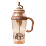 Vaso acrílico con sorbito 1300ml 23x 11cm