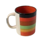 Taza loza color 350ml 8cm diamx 9,5cm alto - Imagen 3