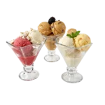 Copa p/helado vidrio 200ml  x 3 unidades 12x 12,5cm alto - Imagen 3