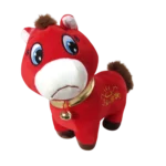 Caballo Peluche “Caballo llorón” de felpa con sonajero 24x 24cm - Imagen 3