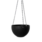 Maceta plástico de colgar 21cm diámx 13cm alto